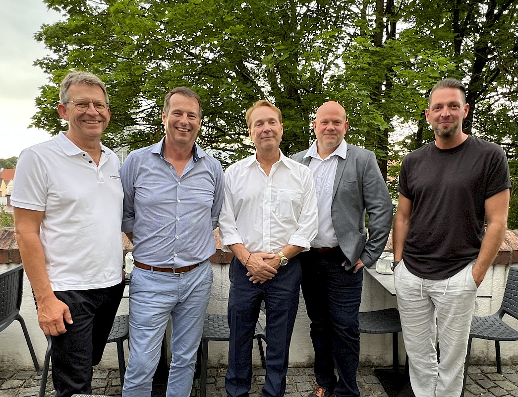 Martin Steyer und Karim Mürl mit unserem neuen Aufsichtsrat